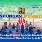 Momen bersejarah peresmian Bendungan Meninting, Lombok Barat, oleh Presiden RI Prabowo Subianto Bersama Menko Infrastruktur, Menteri PU, dan pejabat terkait lainnya, Jumat (10/7/2026).(Foto: Diskominfotik NTB)