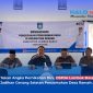 Kolaborasi lintas sektor dalam menekan angka pernikahan dini. (Kiri ke kanan) Kabid PPA H. Lalu Wira Kencana, Anggota DPRD Munawir Haris, Kadis DSP3A Arief Suryawirawan, dan Lurah Gerung Selatan Akhwan Mashudi memimpin jalannya sosialisasi DRPPA di Kecamatan Gerung, Selasa (14/7/2026).