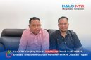 Tokoh masyarakat Lombok Barat yang juga mantan Wakil Bupati Lombok Barat, H.M. Izzul Islam (kanan), saat memberikan keterangan pers, Selasa (28/7/2026).(Foto: Istimewa)