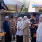 Wakil Bupati Lombok Barat Hj. Nurul Adha turun langsung meninjau kondisi MTs Nujumul Huda, didampingi Camat Lembar, BPBD, dan pimpinan Ponpes Nujumul Huda. Selasa (28/7/2026).(Foto: Istimewa)
