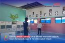 Kondisi memprihatinkan di dalam salah satu ruang kelas SMKN 1 Gerung yang mengalami kerusakan berat, di mana plafon terlihat jebol dan rangka atap terlihat jelas dari dalam ruangan.(Foto: Istimewa)