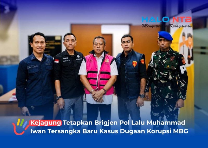 Kejaksaan Agung menetapkan Sekretaris Deputi Bidang Promosi dan Kerja Sama BGN, Brigjen Pol Lalu Muhammad Iwan Mahardan (LMI), sebagai tersangka ketujuh dalam kasus dugaan korupsi tata kelola Program Makan Bergizi Gratis (MBG) periode 2025-2026.(Foto: Istimewa)