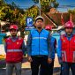 Manager ULP Selong Bangkit Candra Wijaya bersama jajaran personel operasional dan tenaga alih daya mengikuti Safety Briefing yang digelar PLN UIW NTB sebagai bentuk komitmen menghadirkan layanan kelistrikan yang andal, aman, dan berkelanjutan. (Dok. PLN)