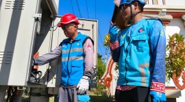 Kesiapan personel, peralatan cadangan, dan sistem kelistrikan berlapis menjadi bukti komitmen PLN UIW NTB menghadirkan layanan listrik yang andal demi mendukung suksesnya peresmian Bendungan Meninting. (Dok. 
PLN)
