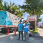 Personel PLN UIW NTB bersiaga melakukan pemantauan sistem kelistrikan dan pengamanan jaringan selama kunjungan Presiden RI dalam peresmian Bendungan Meninting di Lombok Barat. (Dok. PLN)