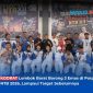 Foto bersama tim Tarung Derajat KODRAT  Lombok Barat bersama peraih medali, pelatih, pengurus, dan dewan juri  di GOR Turide.(Foto: Istimewa)