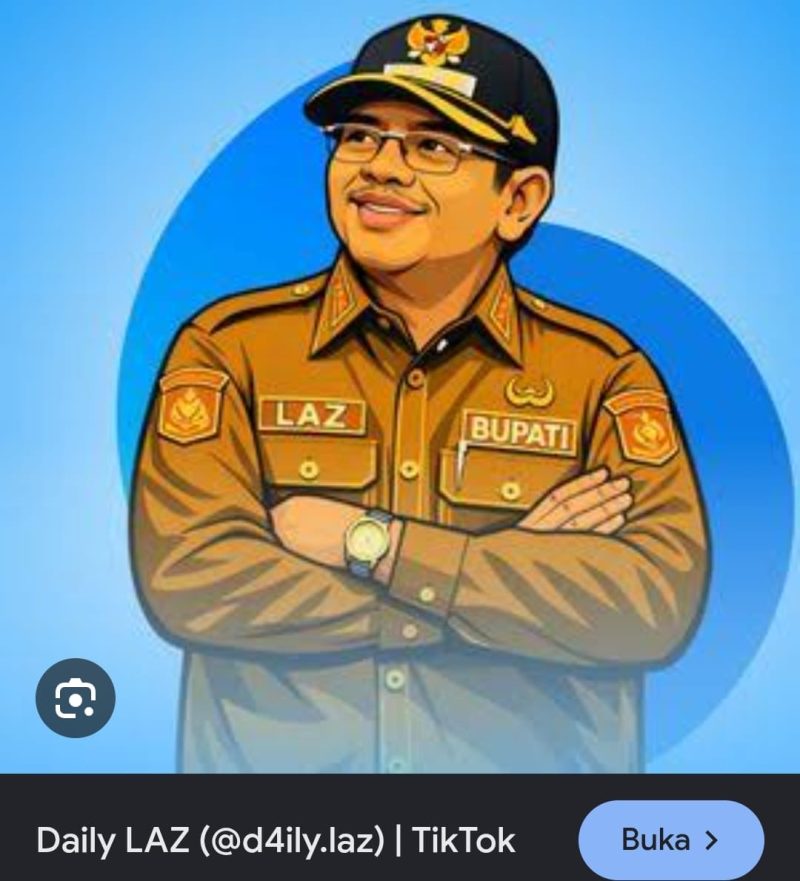 Foto profil Daily LAZ, akun yang dulu aktif update kegiatan Bupati LAZ. (Sekarang akunnya menghilang usai kasus KPK).
