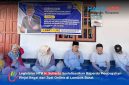 Anggota DPRD NTB H. Suharto (tengah) saat menyampaikan materi sosialisasi penting terkait bahaya pinjaman online ilegal dan judi online di Dasan Geres Tengah, Gerung (25/7/2026).(Foto: Istimewa)