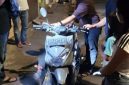 Tim Puma Subdit III Jatanras Ditreskrimum Polda NTB mengamankan terduga pelaku pencurian kendaraan bermotor (curanmor) bersama terduga penadah beserta barang bukti satu unit sepeda motor di wilayah Selagalas, Kota Mataram.(Foto: Istimewa)