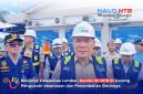 Anggota Komisi VII DPR RI Bambang Haryo Soekartono memberikan keterangan kepada awak media di Pelabuhan Lembar, Lombok Barat, NTB, Senin (10/8/2026), usai melakukan kunjungan kerja ke PT ASDP Indonesia Ferry Cabang Lembar.
