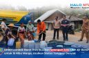 Petugas BPBD Lombok barat bersama BPBPK NTB mendistribusikan air bersih kepada warga terdampak kekeringan di Dusun Gerebekan, Jembatan Gantung, Lembar, Selasa (4/8).(Foto: Istimewa)