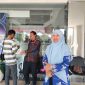 Wakil Bupati Lombok Barat, Hj. Nurul Adha (UNA) usai menjalani pemeriksaan oleh KPK di Gedung BPKP NTB, Kamis (13/8).
