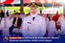 Wakil Bupati Lombok Barat Hj. Nurul Adha (UNA) tampak khidmat usai mengikuti upacara detik-detik proklamasi HUT ke-81 RI di Bencingah Agung, Senin (17/8/2026).(Foto: Istimewa)