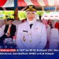 Wakil Bupati Lombok Barat Hj. Nurul Adha (UNA) tampak khidmat usai mengikuti upacara detik-detik proklamasi HUT ke-81 RI di Bencingah Agung, Senin (17/8/2026).(Foto: Istimewa)