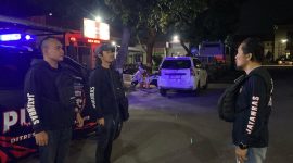 Personel URC Puma Jatanras Ditreskrimum Polda NTB melaksanakan kegiatan patroli Strong Point di kawasan Kota Mataram hingga Lombok Barat, Sabtu (29/8/2026) malam.(Foto: Istimewa)