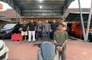 Tersangka curanmor berinisial HA alias Gero (27) beserta barang bukti sepeda motor Yamaha N-Max diamankan Tim URC Puma Jatanras Ditreskrimum Polda NTB, Mataram. (Foto: Dok. Humas Polda NTB)