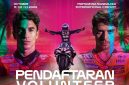 Poster pendaftaran volunteer Pertamina Grand Prix of Indonesia 2026 di Pertamina Mandalika International Circuit, NTB. (Dok: instagram: The Mandalika GP)