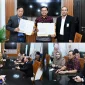 Bank NTB Syariah dan Universitas Bumigora menandatangani PKS pemanfaatan layanan perbankan digital untuk mendukung transformasi pendidikan. (Dok. Bank NTB Syariah)