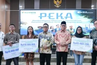 BPJS Ketenagakerjaan dan Bank NTB Syariah memberikan pelatihan serta dukungan usaha kepada ahli waris peserta di NTB melalui Program PEKA. (Dok. Bank NTB Syariah)