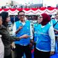 Tim PLN berdialog dan memantau kesiapan kelistrikan untuk mendukung rangkaian peringatan HUT ke-81 RI. (Dok. PLN)
