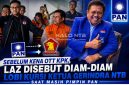 Foto: Lalu Ahmad Zaini saat diamankan petugas KPK (kiri) dan saat masih menjabat Ketua DPW PAN NTB (kanan). LAZ disebut sempat melobi kursi Ketua DPD Gerindra NTB sebelum terjaring OTT KPK. (Ilustrasi: Halo NTB)