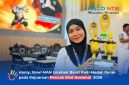 Haniy, siswi MAN Lombok Barat ini sukses meraih Medali Perak pada Kejuaraan Pencak Silat Nasional Cemara Sakti Championship 2026.