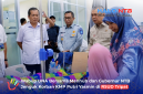 Wakil Bupati Lombok Barat Hj. Nurul Adha (UNA) bersama Menteri Perhubungan RI Dudy Purwagandhi dan Gubernur NTB Lalu Muhammad Iqbal menjenguk korban kebakaran KMP Putri Yasmin yang dirawat di RSUD Tripat, Gerung, Lombok Barat, Rabu (12/8/2026).(Foto: Istimewa)
