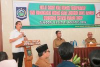 Gubernur NTB, Lalu Muhamad Iqbal buka Diklat KDKMP 40 Desa Berdaya Transformatif sekaligus luncurkan Model Graduasi Kemiskinan Ekstrem di Mataram, Selasa (18/8/2026).