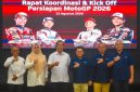 Foto bersama jajaran Pemerintah Provinsi NTB bersama ITDC dan MGPA usai menggelar Rapat Koordinasi dan Kick Off Persiapan MotoGP Mandalika 2026, Rabu (12/8/2026).(Foto: Istimewa)