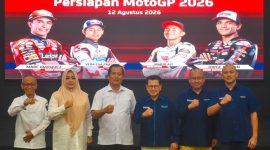 Foto bersama jajaran Pemerintah Provinsi NTB bersama ITDC dan MGPA usai menggelar Rapat Koordinasi dan Kick Off Persiapan MotoGP Mandalika 2026, Rabu (12/8/2026).(Foto: Istimewa)