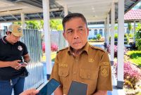 Sekretaris DPRD (Sekwan) Lombok Barat, Syahrudin, saat memberikan keterangan terkait proses PAW Ahmad Zainuri yang masih menunggu surat resmi dari PAN, Selasa (15/9/2026).(Foto: Istimewa)