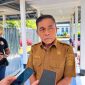 Sekretaris DPRD (Sekwan) Lombok Barat, Syahrudin, saat memberikan keterangan terkait proses PAW Ahmad Zainuri yang masih menunggu surat resmi dari PAN, Selasa (15/9/2026).(Foto: Istimewa)