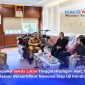 Pj. Sekda Lombok Barat H. Saeful Ahkam saat berdiskusi bersama jajaran BKPSDM Kota Tangerang dalam kunjungan kerja terkait persiapan seleksi calon Sekda Lombok Barat, Senin (14/9/2026).(Foto: Istimewa)