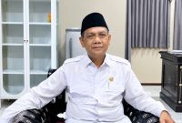Kepala Dinas Perdagangan Kabupaten Lombok Barat, H. Muhammad Adnan. (Foto: Halo NTB/Taufik).