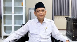 Kepala Dinas Perdagangan Kabupaten Lombok Barat, H. Muhammad Adnan. (Foto: Halo NTB/Taufik).