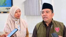Wakil Bupati Lombok Barat, Hj. Nurul Adha (kiri), dan Wakil Ketua Komisi I DPRD Lombok Barat.(Foto: Istimewa)