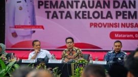 Suasana Rakor Pemantauan dan Evaluasi Tata Kelola Pemerintahan Daerah di Pemprov NTB, Rabu (2/9/2026). KPK menyoroti sejumlah sektor rawan penyalahgunaan kewenangan, mulai dari perencanaan anggaran hingga pengadaan barang dan jasa.(Foto: Biro Adpim NTB).
