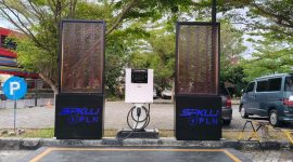 SPKLU sekarang hadir di Lombok Garden Hotel.