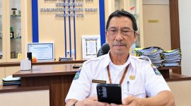 Kepala Dinas Pendidikan dan Kebudayaan Kabupaten Lombok Barat, Lalu Najamuddin.(Foto: HaloNTB/ Taufik).