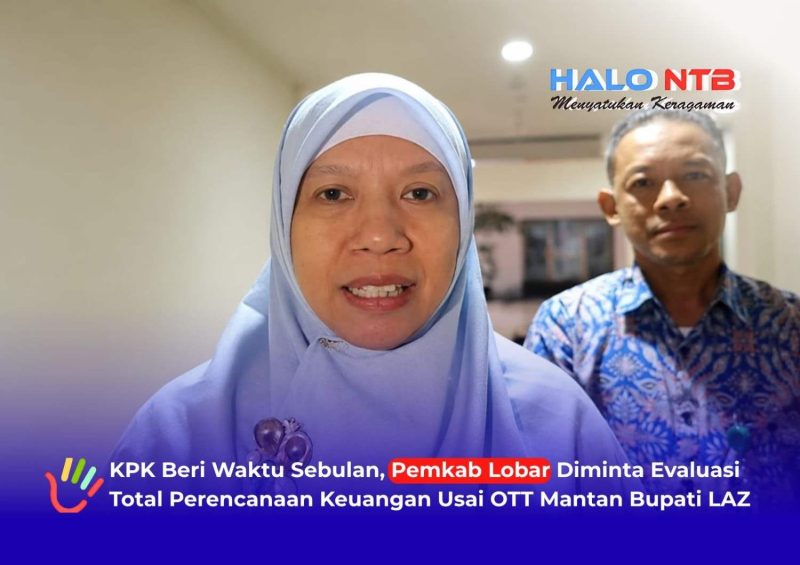 Wakil Bupati Lombok Barat, Hj. Nurul Adha (UNA), saat ditemui usai menghadiri Rapat Koordinasi Pemantauan dan Evaluasi Tata Kelola Pemerintahan Daerah di Kantor Gubernur NTB, Mataram, Kamis (3/9/2026).
