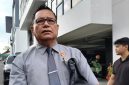 Kuasa hukum Abdul Hanan (kiri) bersama Muhammad Ihsan, Direktur Utama PT SEG (kanan), saat ditemui usai mendampingi pemeriksaan sebagai saksi dalam kasus dugaan korupsi pembiayaan modal kerja PT Carsten senilai Rp11 miliar, di Gedung Kejati NTB, Senin (7/9/2026).