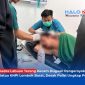 Korban dugaan pengeroyokan Ketua KNPI Lombok Barat, Taufik, menjalani penanganan medis di RSUP NTB setelah mengalami luka pada bagian kepala dan dahi, Sabtu (5/9/2026).(Foto: Istimewa)