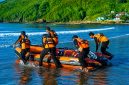 Tim SAR Gabungan melakukan persiapan dan penyisiran dalam operasi pencarian nelayan Suparta (43) yang hilang di perairan Pantai Areguling, Lombok Tengah. Korban akhirnya ditemukan meninggal dunia pada hari kedua pencarian, Kamis (3/9/2026).(Foto: Istimewa)