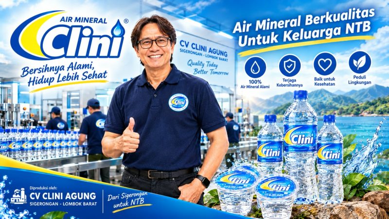 Empat tahun dipersiapkan, Clini kini hadir dari Sigerongan, Lombok Barat, dengan sistem mutu dan jaringan agen untuk menjangkau pasar NTB. (Foto: Istimewa) 