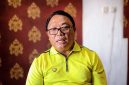Sekretaris Dinas Pertanian Lombok Barat, Muhammad Taufik, menyampaikan kondisi dampak kekeringan terhadap lahan pertanian di Lombok Barat, Jumat (4/8/2026).