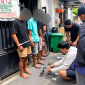 Sejumlah orang diamankan petugas dalam pengungkapan jaringan narkoba yang dilakukan Ditresnarkoba Polda NTB di wilayah Karang Bagu, Kota Mataram. (Dok. Humas Polda NTB)