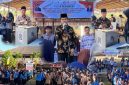 Semarak Pesta Demokrasi ORSIMA MAN Lombok Barat. Kepala madrasah, H. Kemas Burhan, membuka secara resmi rangkaian pemilihan Presiden dan Wakil Presiden ORSIMA periode 2026/2027.(Foto: Istimewa)