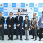 Perwakilan Pemerintah Kabupaten Lombok Barat bersama sejumlah peserta dan pemangku kepentingan berfoto bersama dalam rangka IC3INA 2026 di Lombok Barat, Kamis (3/9/2026).(Foto: Diskominfotik Lobar)