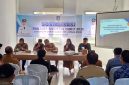 Suasana kegiatan Sosialisasi/Bimtek Pemilihan Kepala Desa Serentak Tahun 2026 di Kecamatan Gerung, Kabupaten Lombok Barat, yang digelar di Aula Kantor Camat Gerung, Senin (1/9/2026).(Foto: Diskominfotik Lobar).