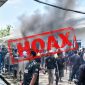 Video yang menampilkan kerumunan dan kepulan asap beredar dengan narasi pembakaran dapur MBG di Lombok Tengah, NTB. Polisi memastikan informasi tersebut hoaks dan tengah menelusuri penyebarnya.(Foto: Istimewa)